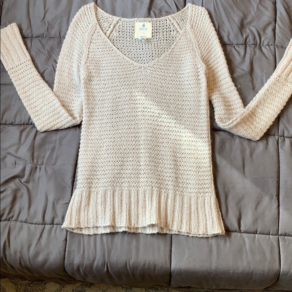 Knitted sweater top